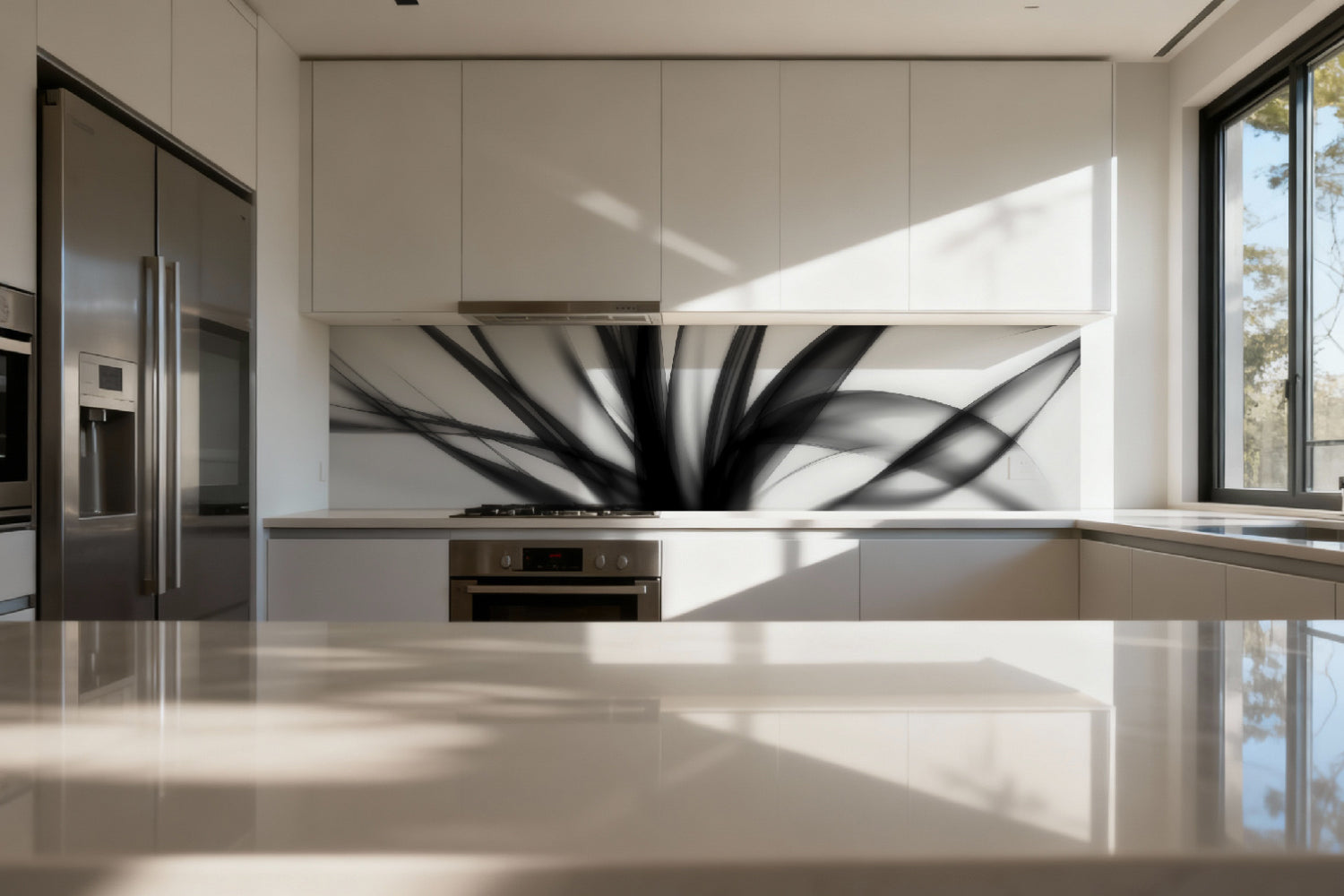 Küchenrückwand Abstraktes Design