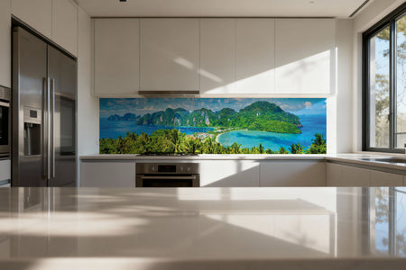 Küchenrückwand Tropisches Inselparadies