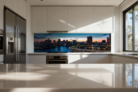 Küchenrückwand Urban Sunset
