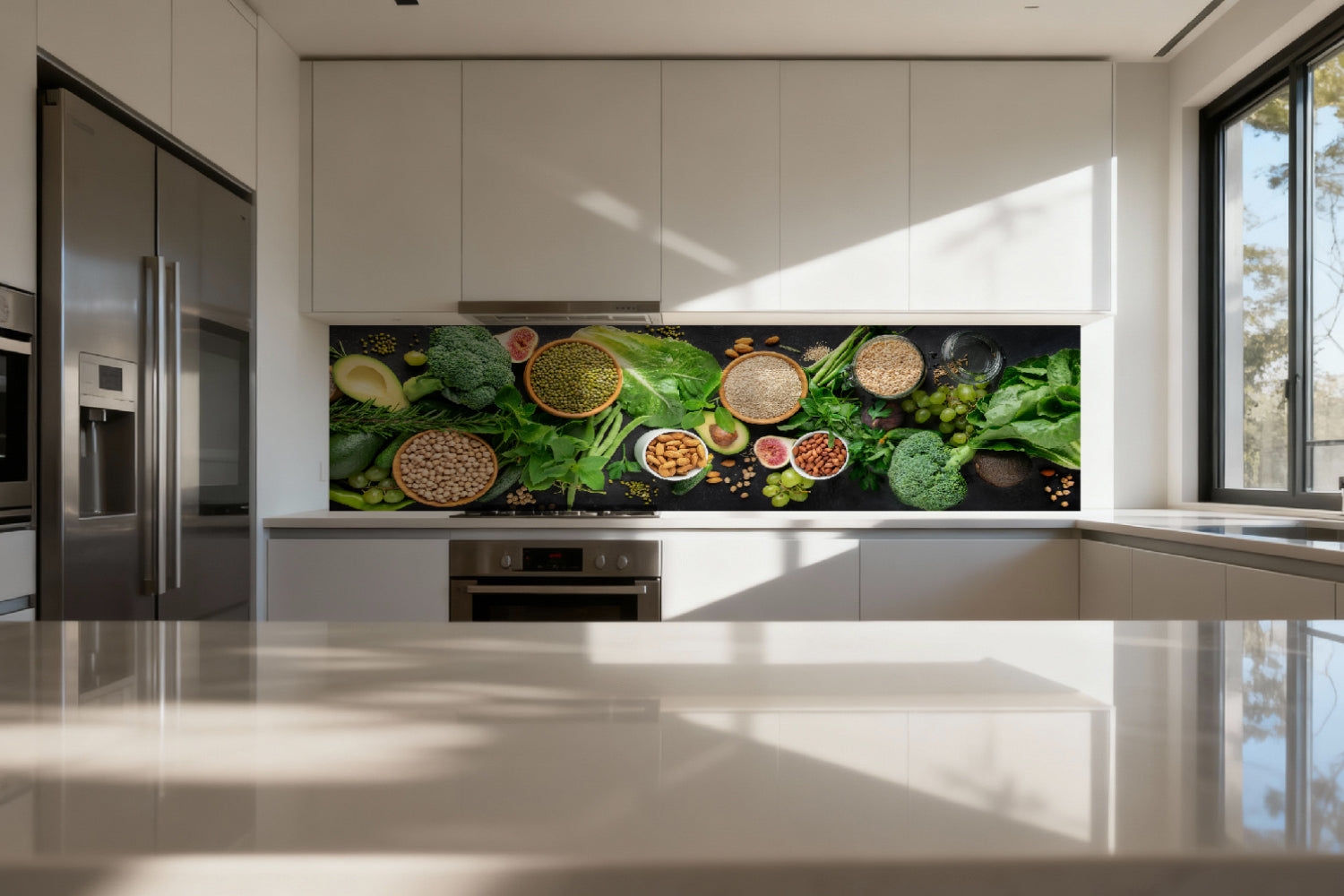 Küchenrückwand Avocado Brokkoli