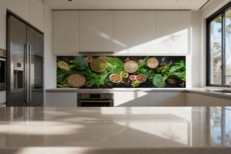 Küchenrückwand Avocado Brokkoli