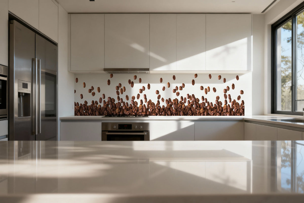 Küchenrückwand Kaffee Design modern