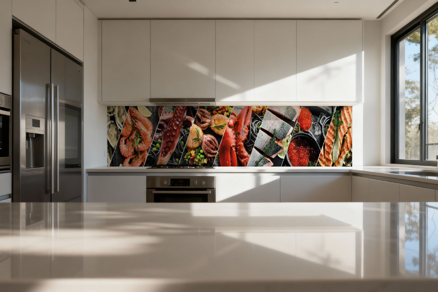 Küchenrückwand Meeresfrüchte & Fisch
