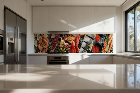 Küchenrückwand Meeresfrüchte & Fisch
