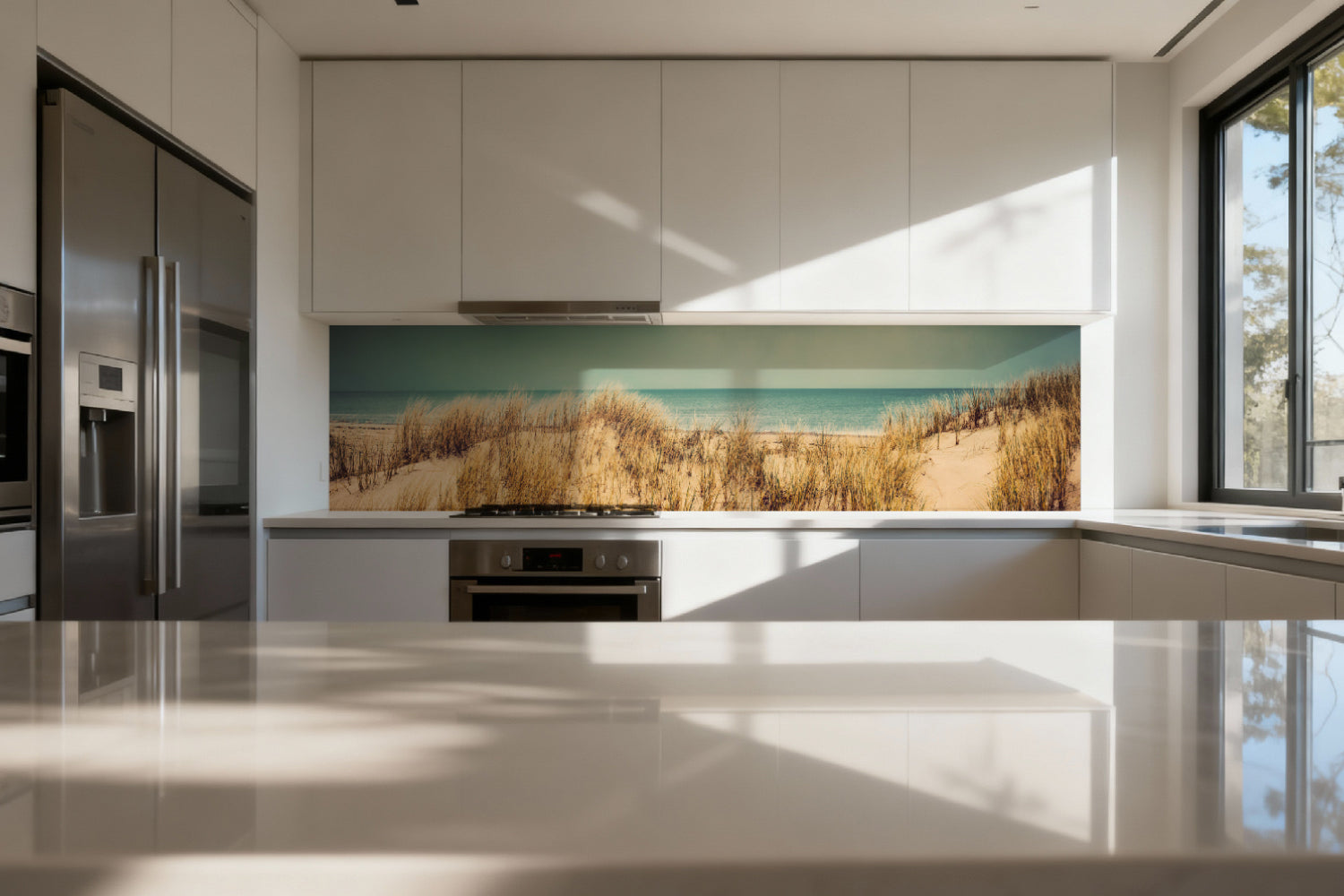Küchenrückwand Strand und Dünen
