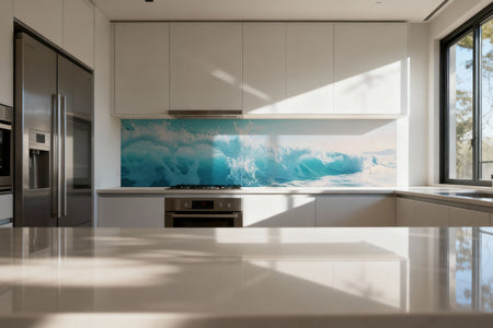 Küchenrückwand Türkisblaues Meer