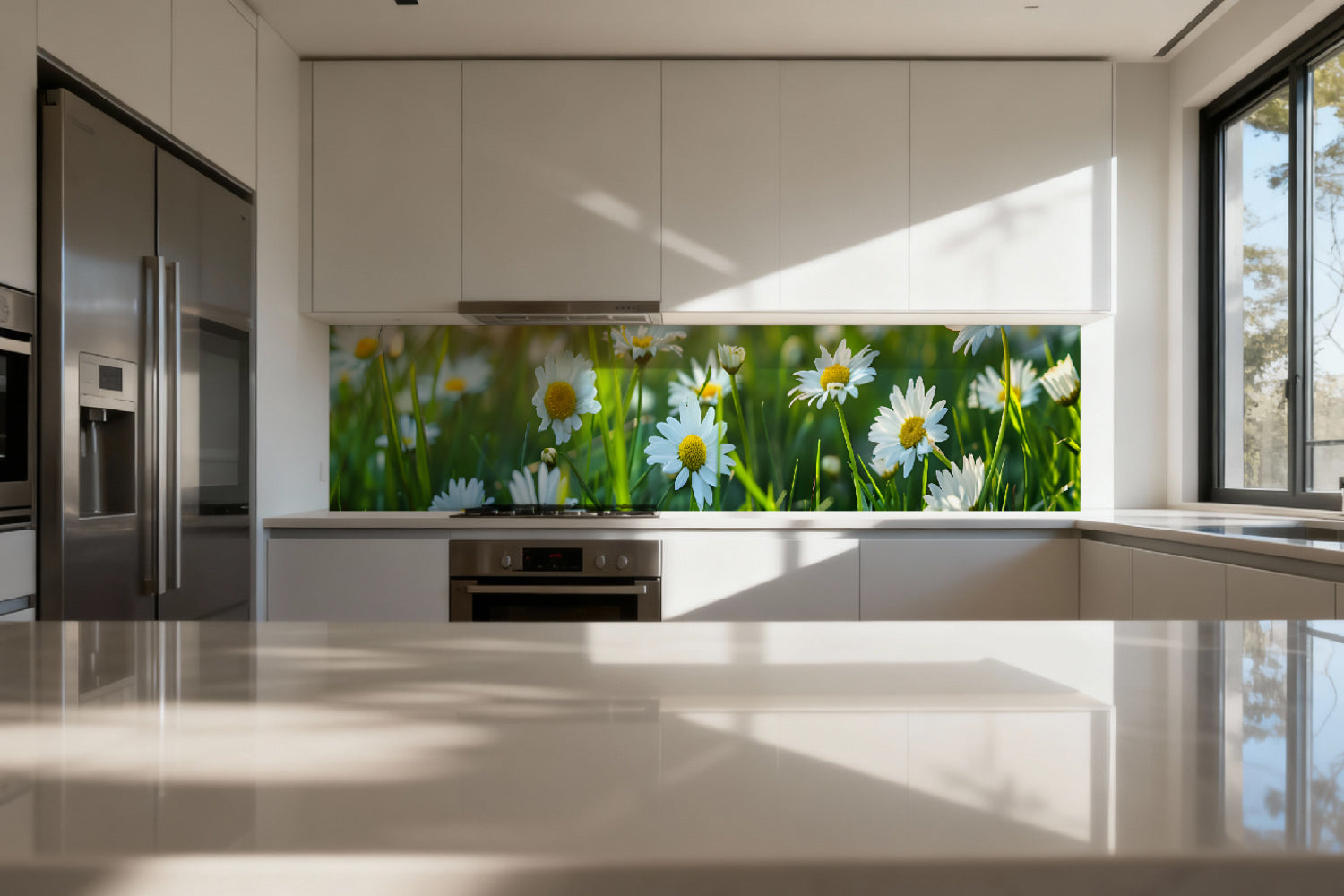 Küchenrückwand Frisches Gemüse und Kräuter