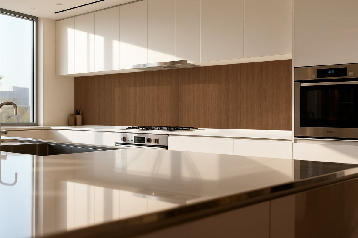 Küchenrückwand Holzoptik