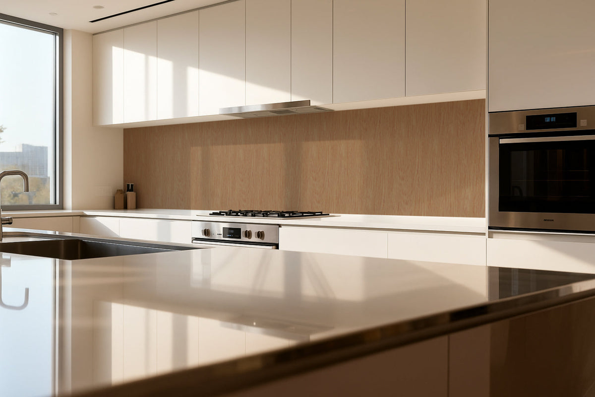 Küchenrückwand Holzoptik