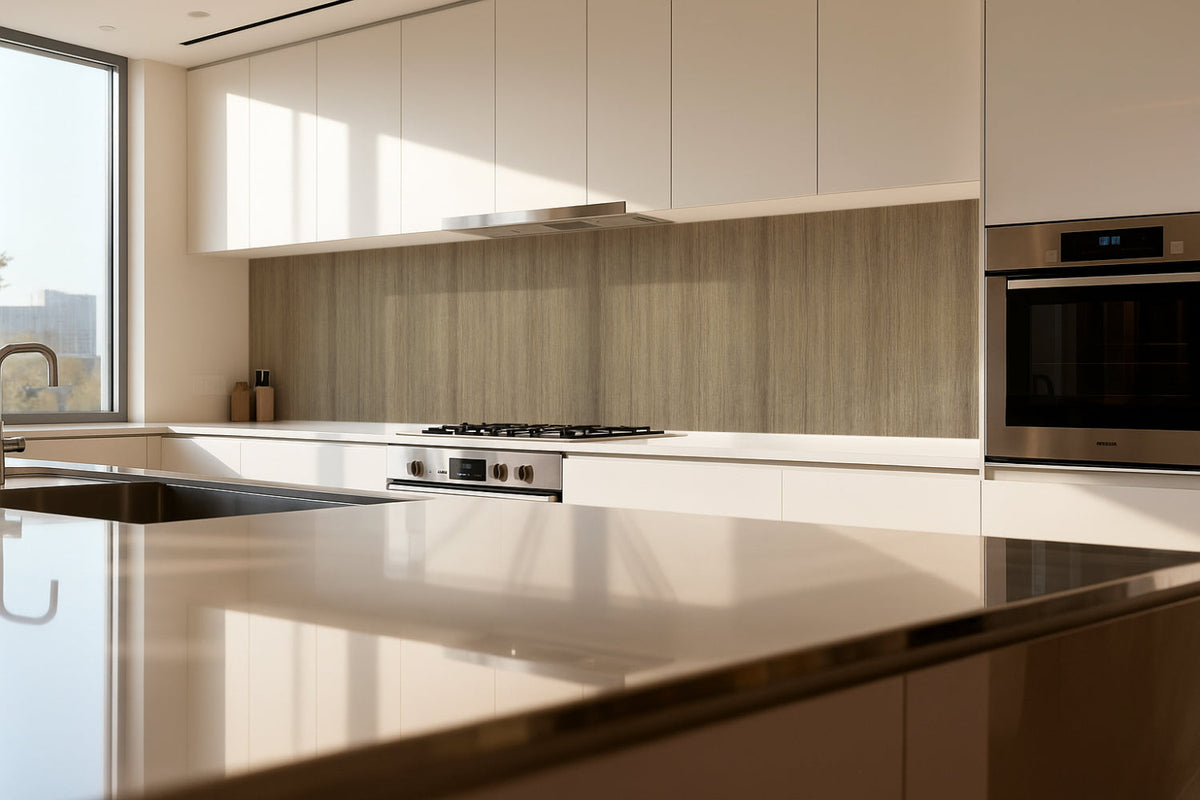 Küchenrückwand Holzoptik