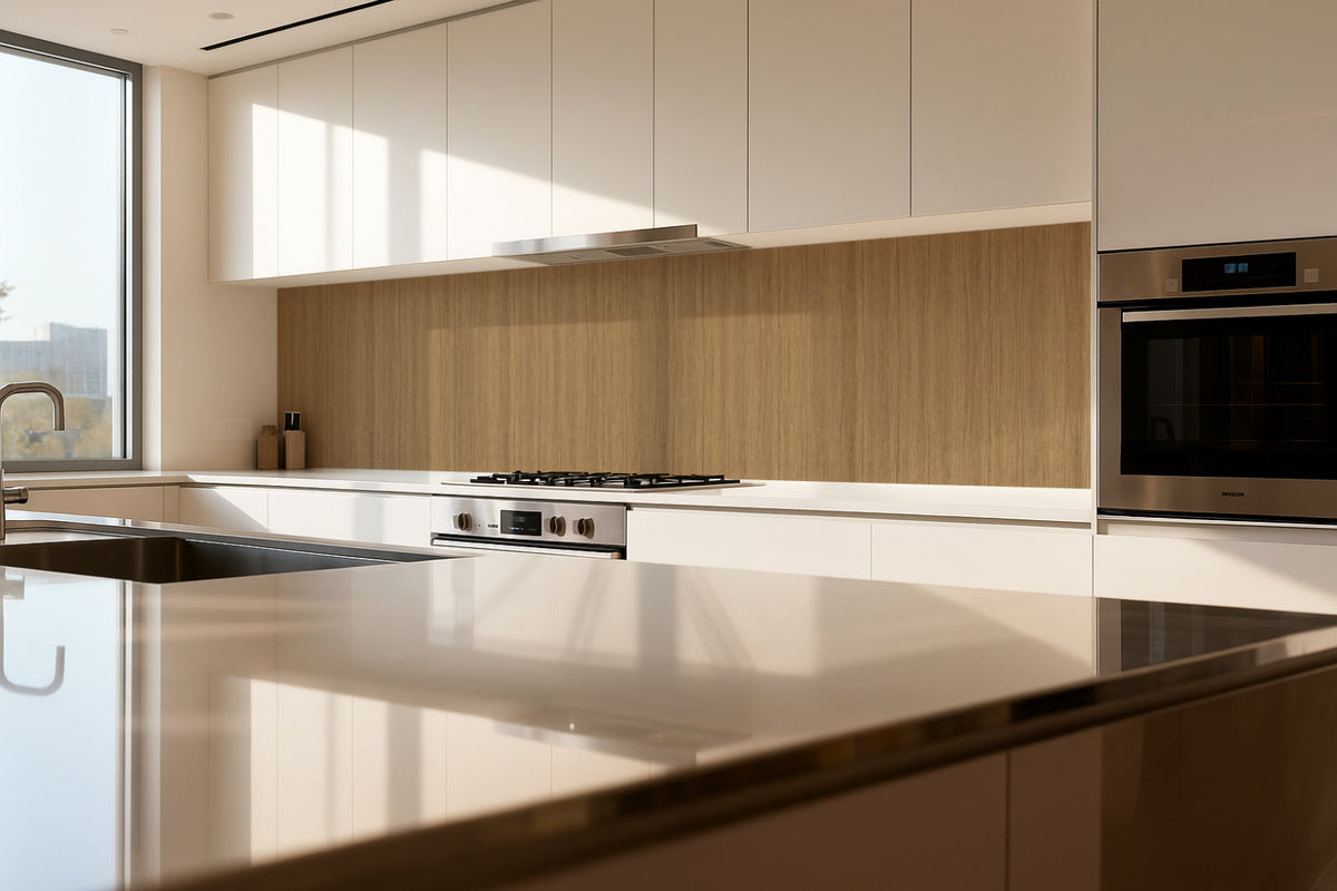 Küchenrückwand Holzoptik