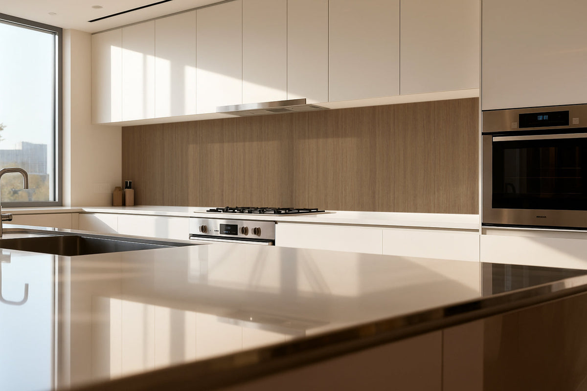 Küchenrückwand Holzoptik