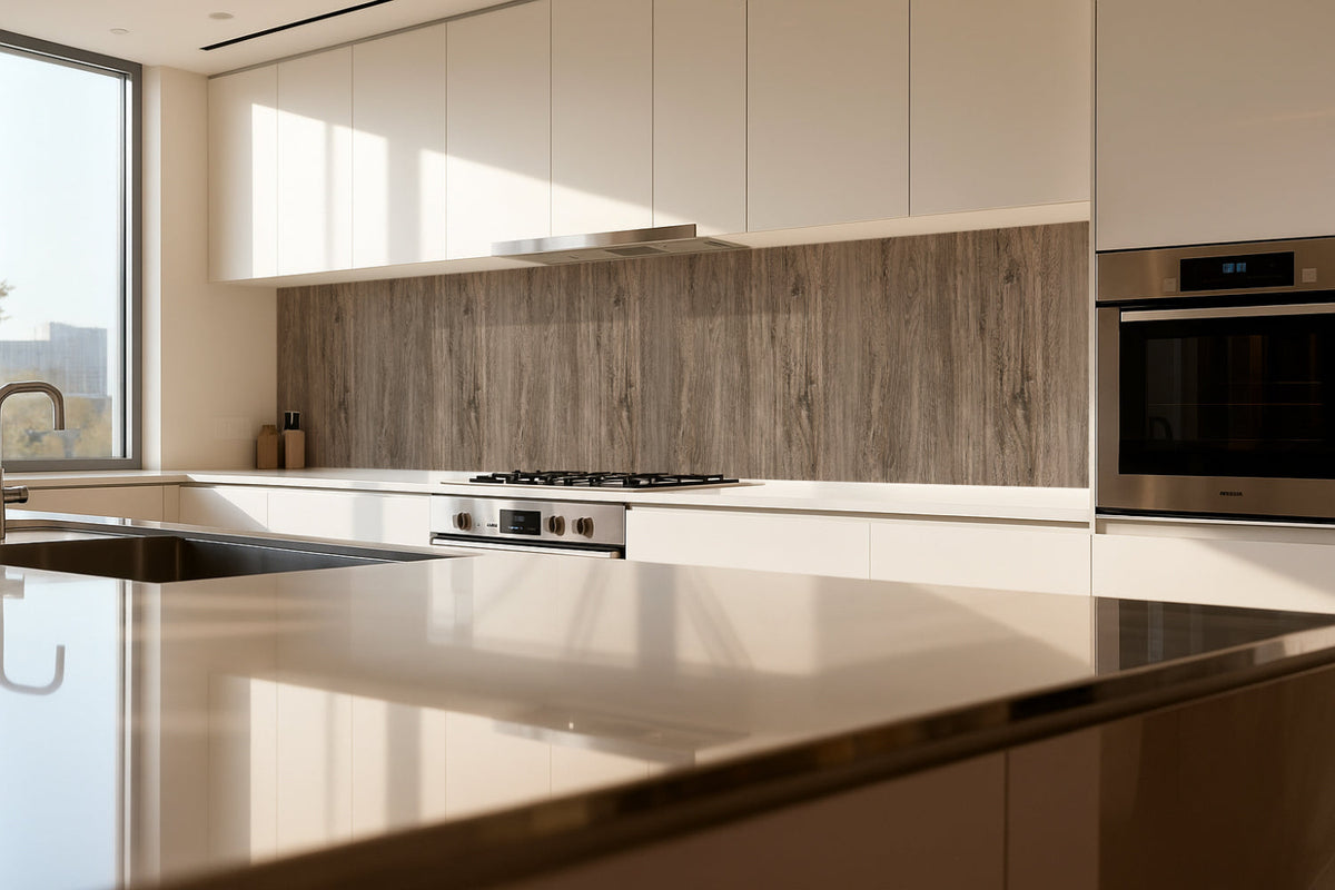 Küchenrückwand Holzoptik