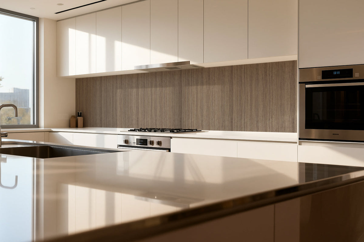 Küchenrückwand Holzoptik