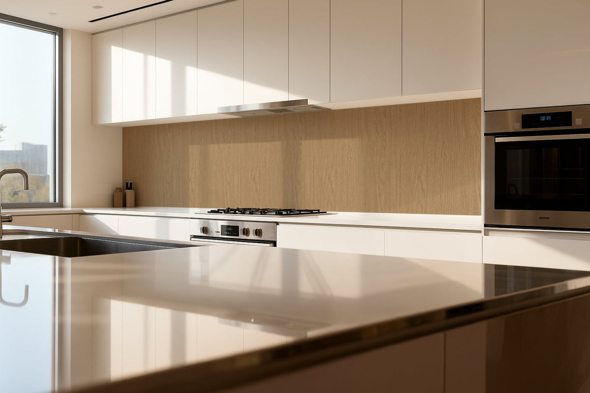 Küchenrückwand Holzoptik