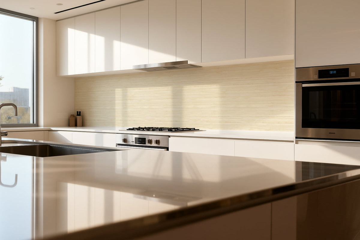 Küchenrückwand Holzoptik