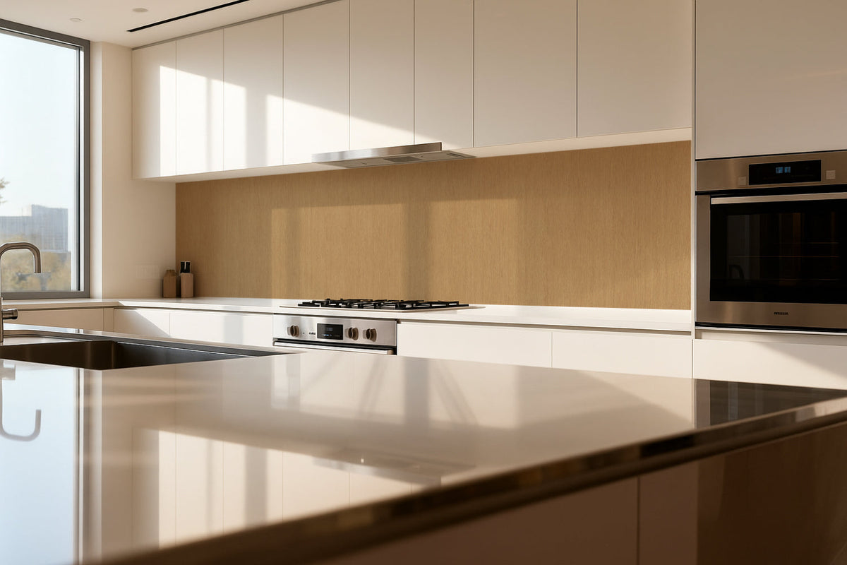 Küchenrückwand Holzoptik