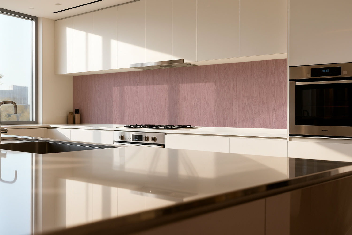 Küchenrückwand Holzoptik