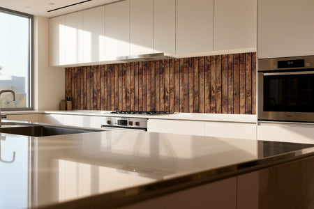Küchenrückwand Holzoptik
