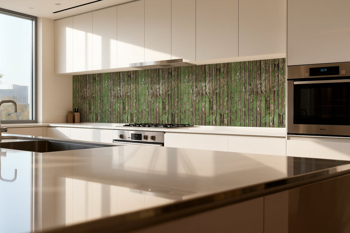 Küchenrückwand Holzoptik