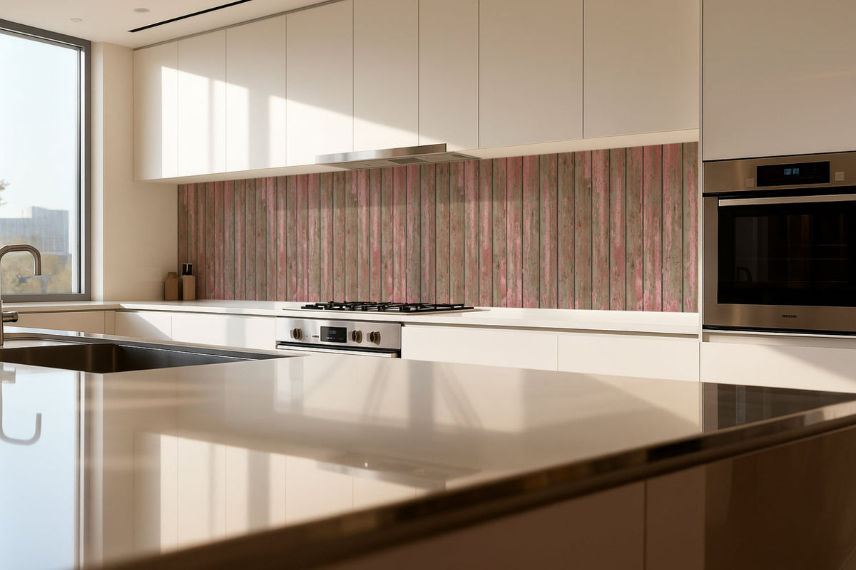 Küchenrückwand Holzoptik