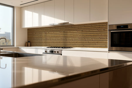 Küchenrückwand Holzoptik