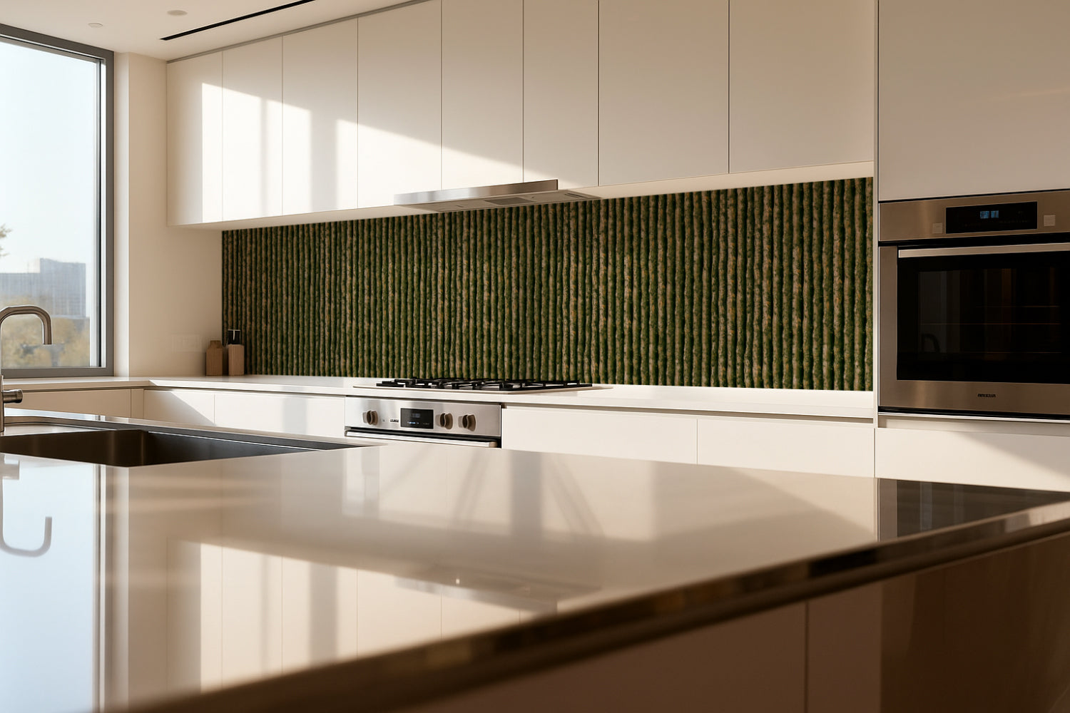 Küchenrückwand Holzoptik