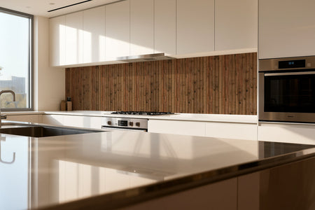 Küchenrückwand Holzoptik