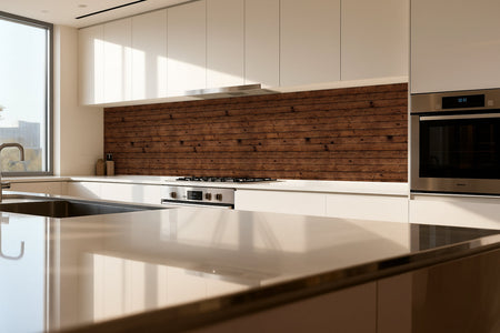 Küchenrückwand Holzoptik