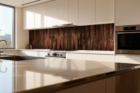 Küchenrückwand Holzoptik