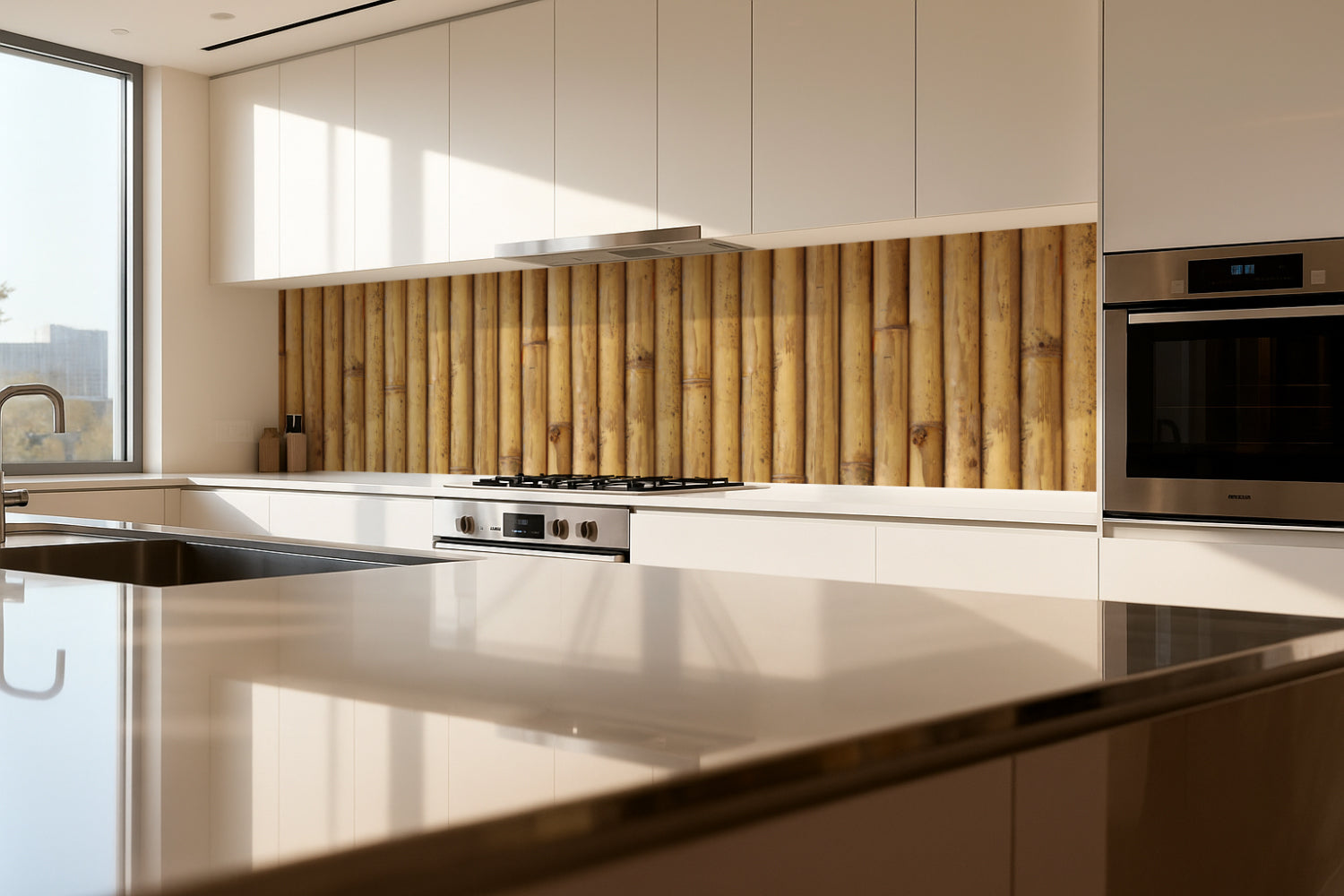 Küchenrückwand Holzoptik