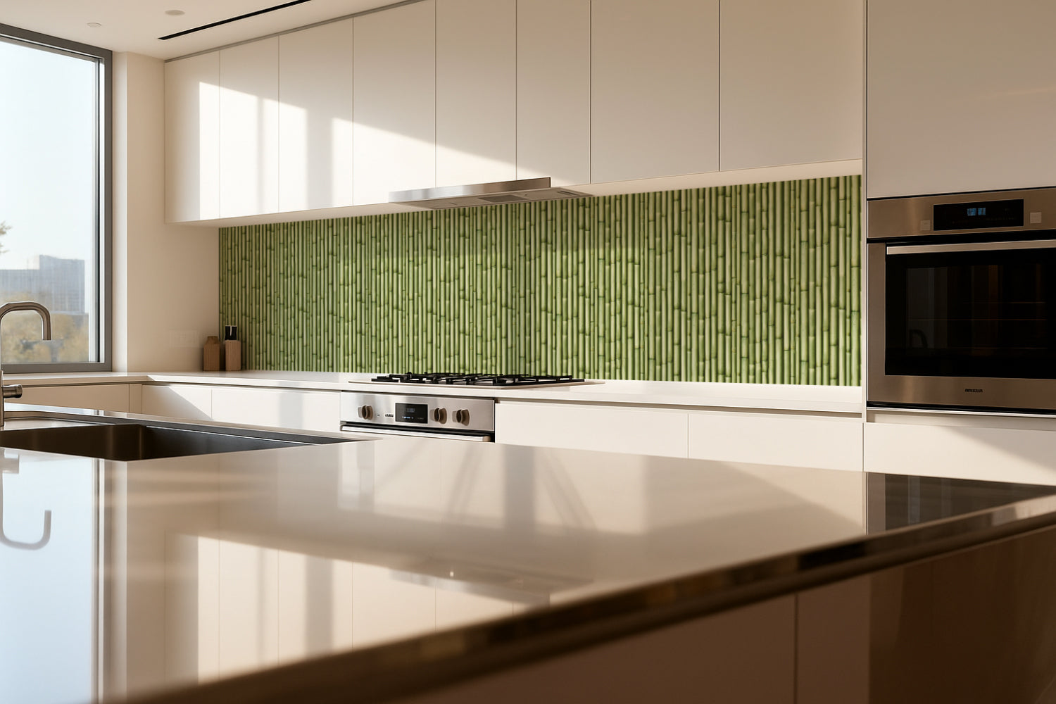 Küchenrückwand Holzoptik