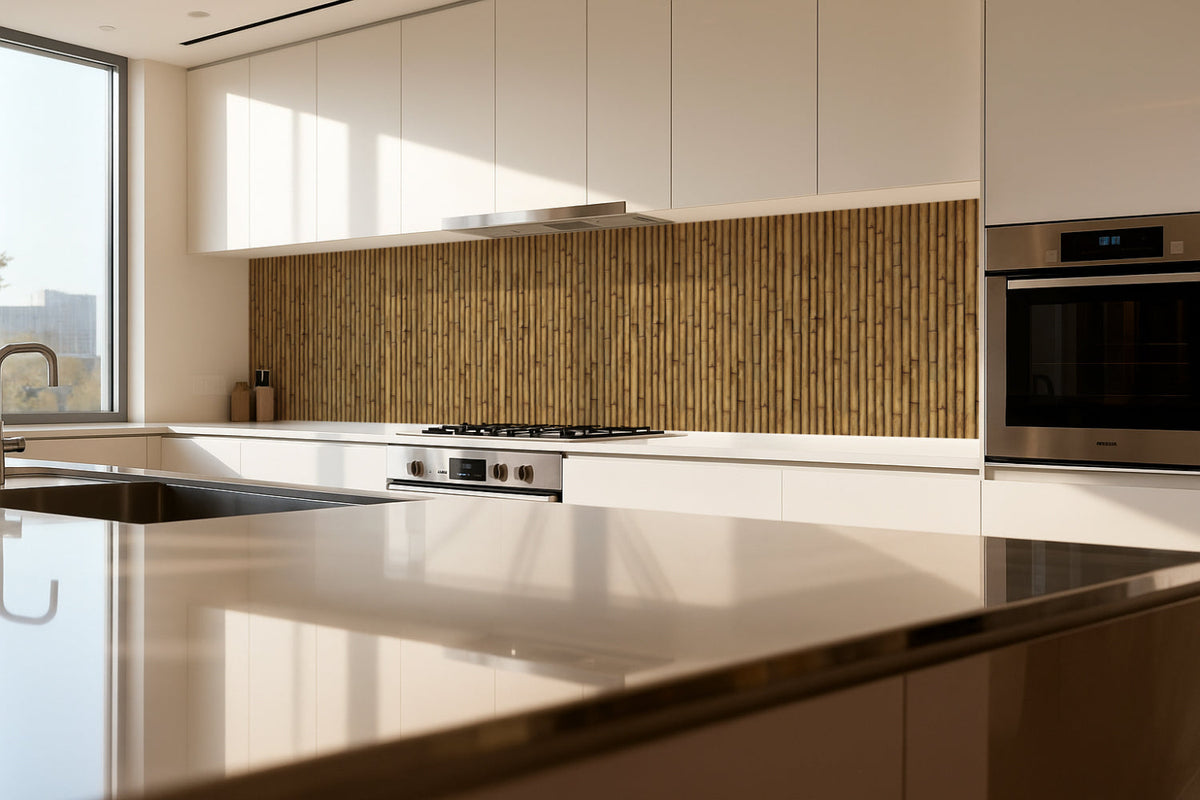 Küchenrückwand Holzoptik