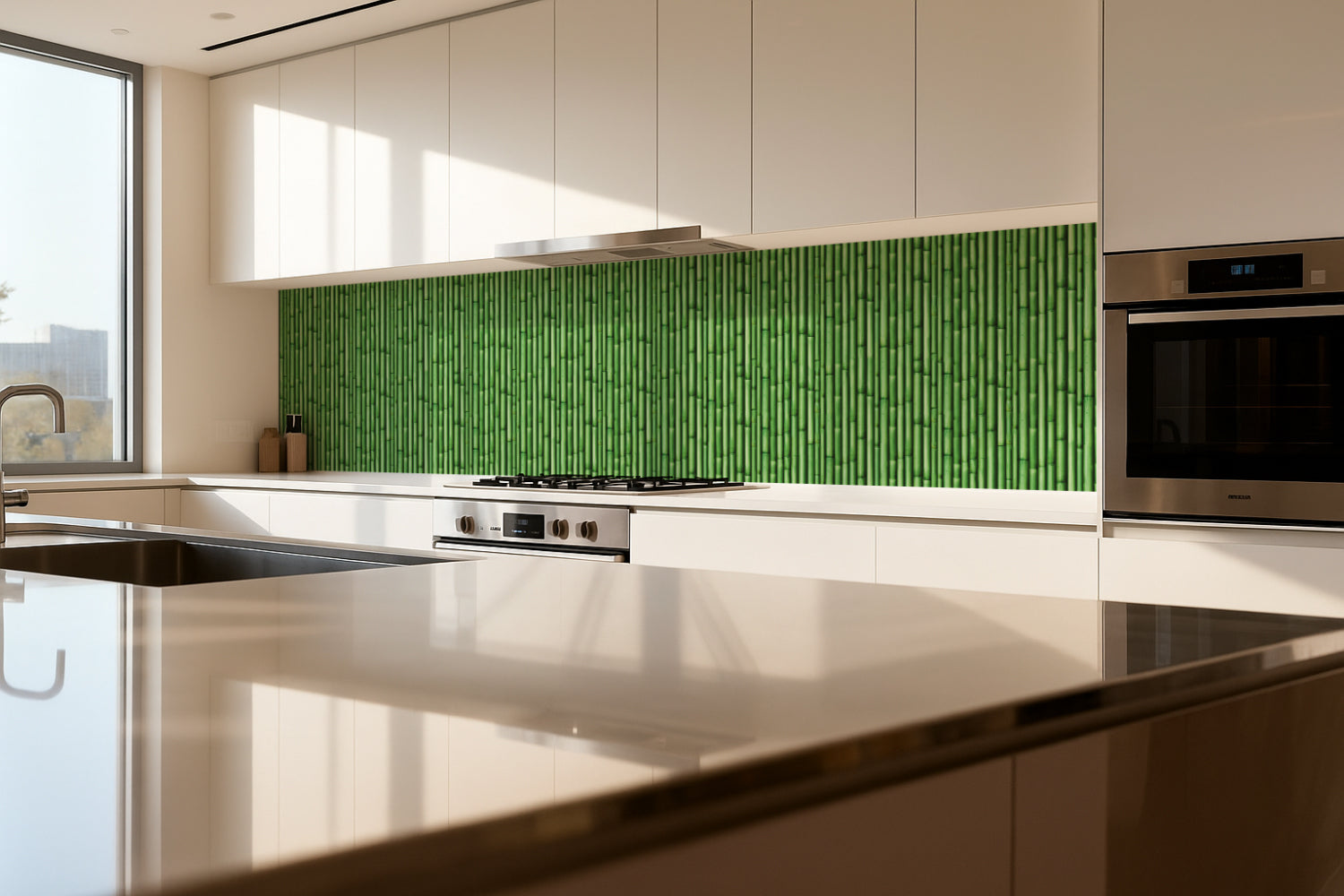 Küchenrückwand Holzoptik