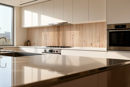 Küchenrückwand Holzoptik