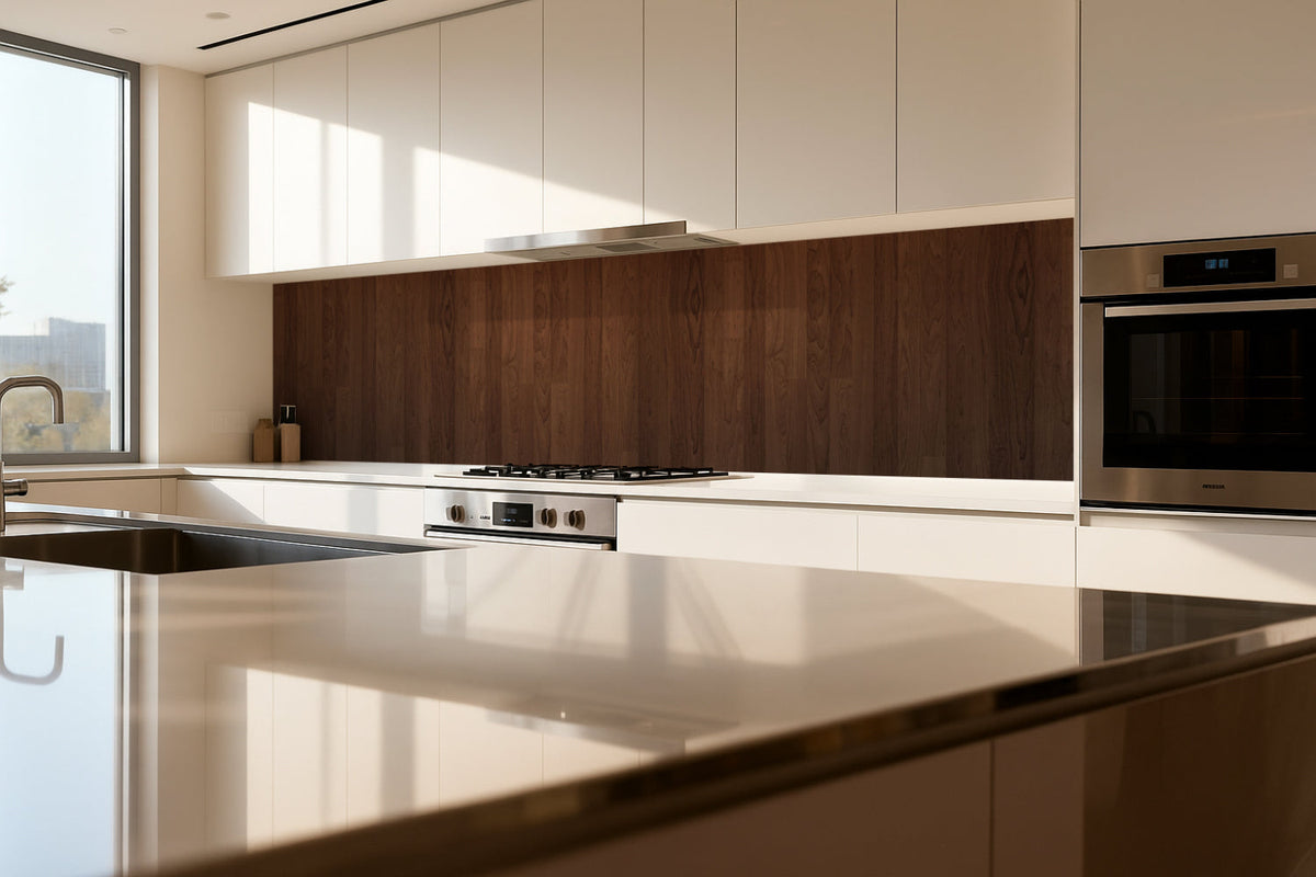 Küchenrückwand Holzoptik