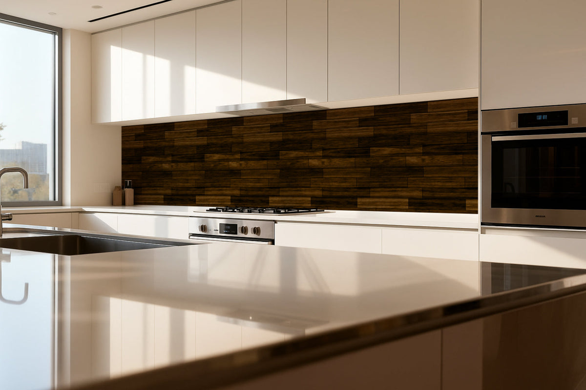 Küchenrückwand Holzoptik