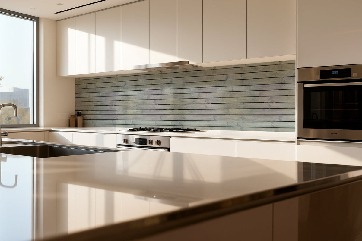 Küchenrückwand Holzoptik