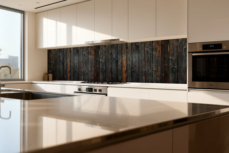 Küchenrückwand Holzoptik