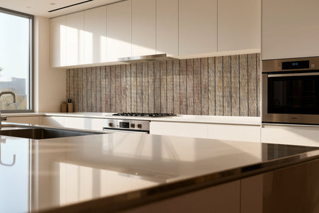 Küchenrückwand Holzoptik