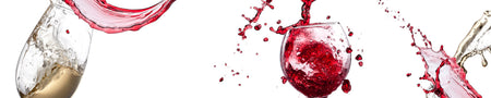 Küchenrückwand Wein Splash