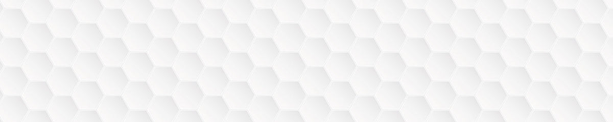 Küchenrückwand Weiße Hexagon Fliesen