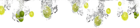 Küchenrückwand Limetten Splash