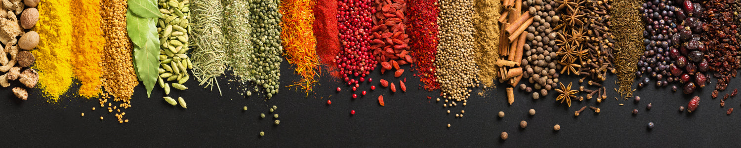 Küchenrückwand Bunte Gewürze