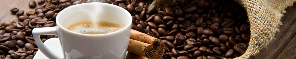 Küchenrückwand Espresso & Bohnen