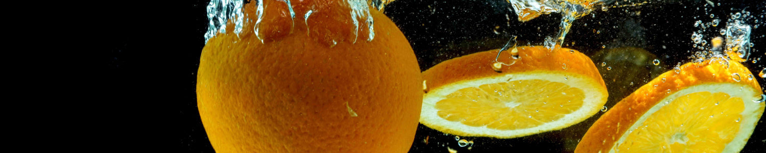 Küchenrückwand Orange Splash