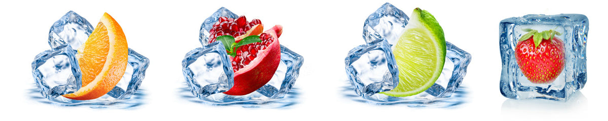 Küchenrückwand Frucht & Eis