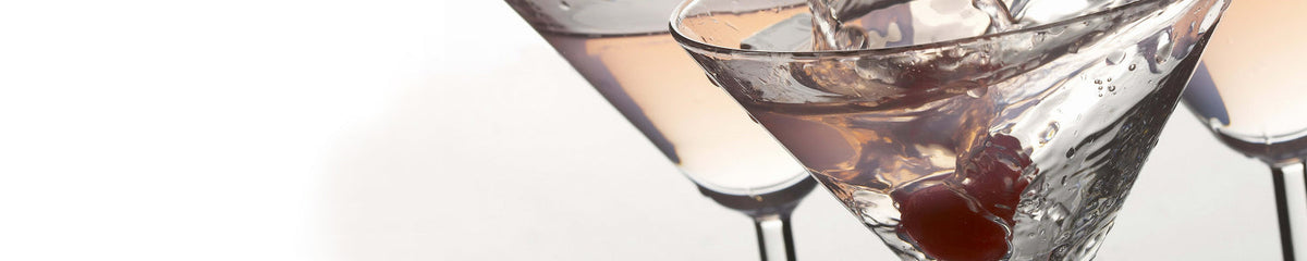 Küchenrückwand mit Cocktailmotiv