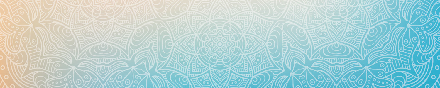 Küchenrückwand Mandala Blau