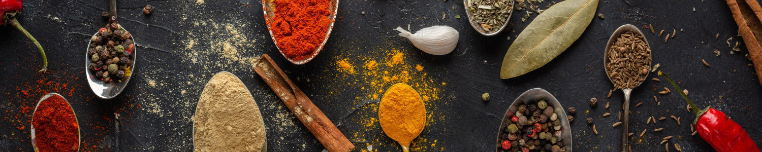 Küchenrückwand Bunte Gewürze